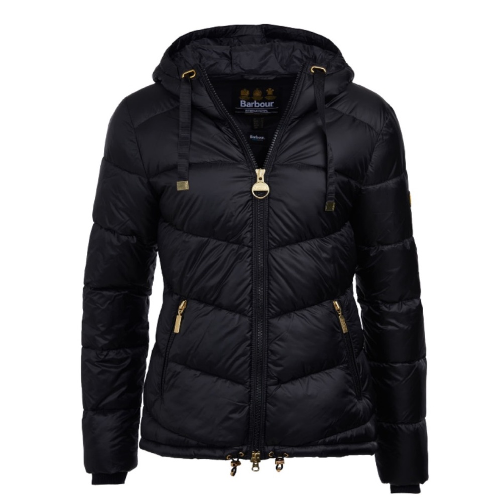 Barbour International  Quilt Puffer Jacket Coat